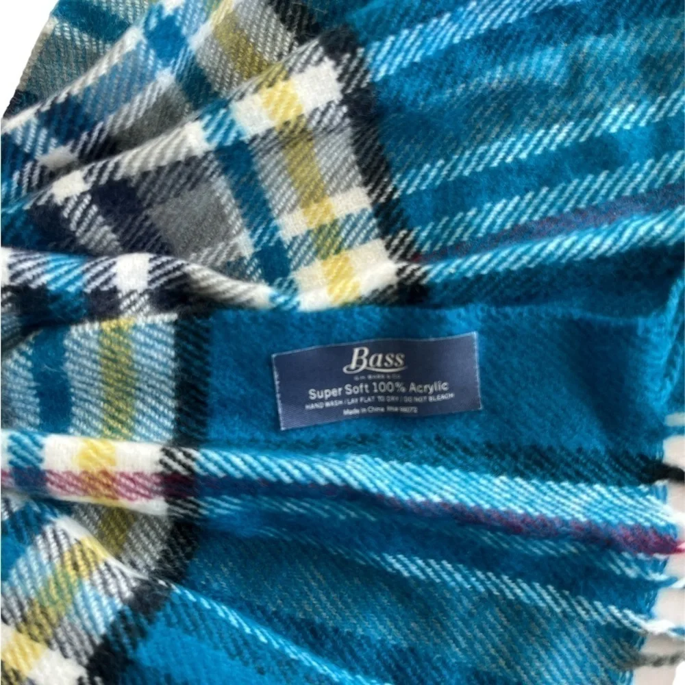 Plaid large scarf. 62 inches by 12 inches wide